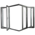 AS2047 Wholesale Aluminum Veranda Bi Folding Glass Door